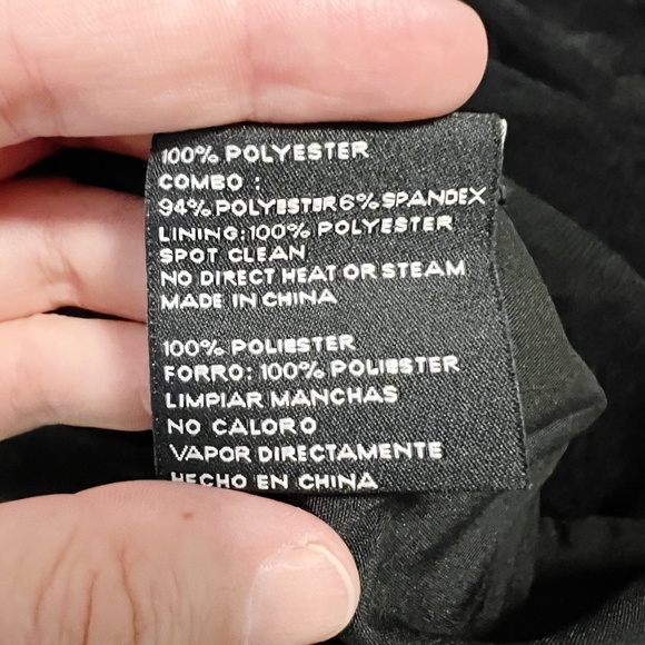 Betsy & Adam Tiered Tulle Ruffle Gown Size 2 Black Maxi Dress Corset - Picture 13 of 14